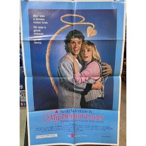 1987 “My Demon Lover” ORIGINAL MOVIE POSTER 27” X 41” One Sheet Funny Romance!